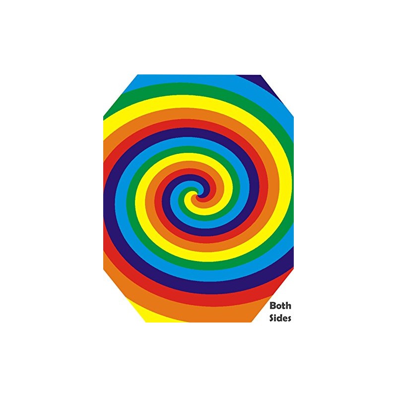 Spiral Wood Wind Spinner - Made in USA