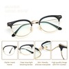 Blue Light Blocking Glasses (Black Gold)