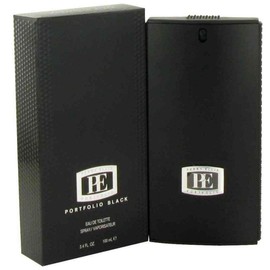 Perry Ellis Portfolio Black Eau De Toilette Spray for Men, 3.4 Ounce