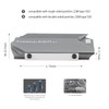 Thermalright M.2 2280 SSD Cooler, High Performance Double Side Thermal