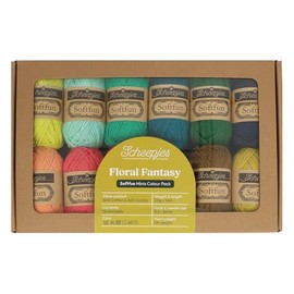 Scheepjes Softfun Colour Pack 12 x 20g - Floral Fantasy