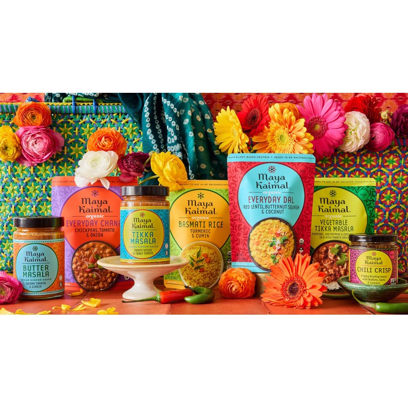 Maya Kaimal Foods - Organic Indian Everyday Rice - Turmeric