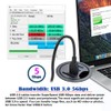 Cablecc 2 Port USB 3.0 Hub SD TF USB-C USB