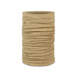 Buff® DryFlx® Multifunctional Scarf Male Female Adult Quick Drying Elastic Reflective Nocturne Bright Visibility Running One Size Brown