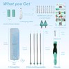 Yarniss 9 Size Lighted Crochet Hooks & Knitting Needles Set
