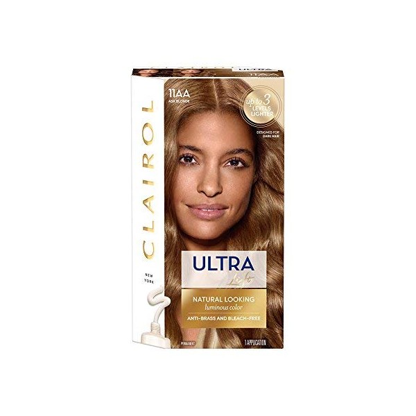 Clairol Nice 'n Easy Ultra Lift, 11AA Ash Blonde, 3 Count
