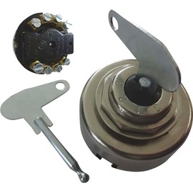 Zündlichtschalter 0–1- 2–3 Two Key for Motorcycle Vintage Tractor Trailer