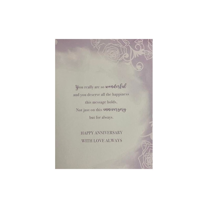 DAUGHTER & SON-IN-LAW Anniversary Card