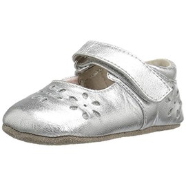 See Kai Run Girls' Ginger II Mary Jane, Silver,10.5 M US Little Kid