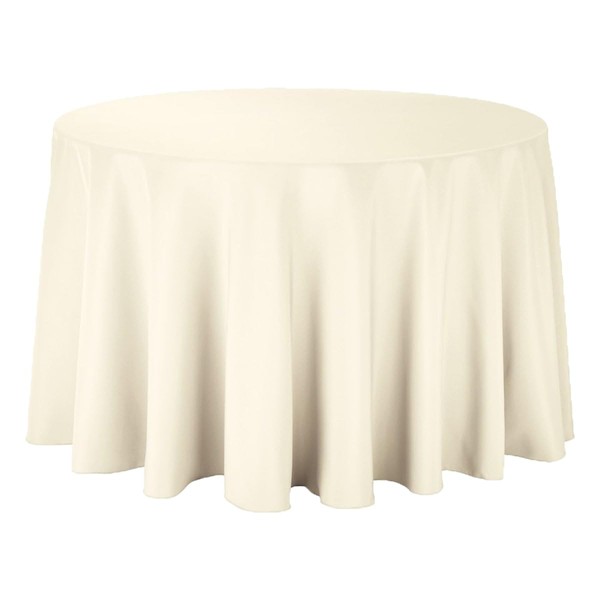 Sparkles Make It Special 5-pcs 120" Inch Round Polyester Cloth