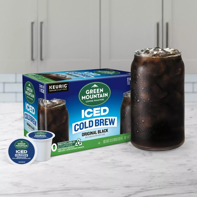 Starbucks Green Mountain Coffee Roasters, Original Black Iced Cold Brew