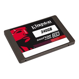 Kingston Digital 240 GB SSDNow KC300 SATA 3 2.5-Inch Solid State Drive with Adapter SKC300S37A/240G