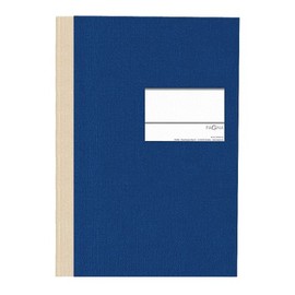 Pagna PNA Classica 14212-02 Accounting Book A4 Paper Cover 96 Sheets Squared Paper Linen Spine Blue