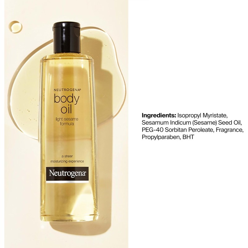 Aceite Corporal Light Sesame 16 oz – Hidratación ligera sin