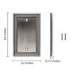 Henne Bery Sunken Pearls Heavy Duty Decorative Wall Plate Switch