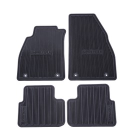 GM Accessories 22906996 Front and Rear All-Weather Floor Mats in Black