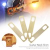 4Pcs Guitar Neck Shim Brass Material Heightening Gasket Set Musical