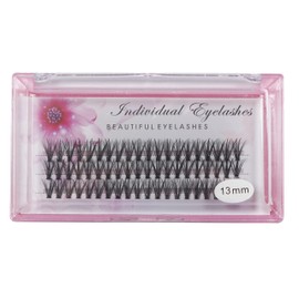 Bodermincer 20D 0.07mm Thickness 8-22mm To Choose Grafting False Eyelashes False Eyelashes Individual Natural Long Mink Fake Eyelashes Extension Handmade (13mm)