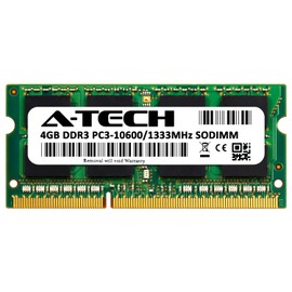 A-Tech 4GB RAM for Toshiba PORTEGE R830-S8320 | DDR3 1333MHz SODIMM PC3-10600 204-Pin Non-ECC Memory Upgrade Module