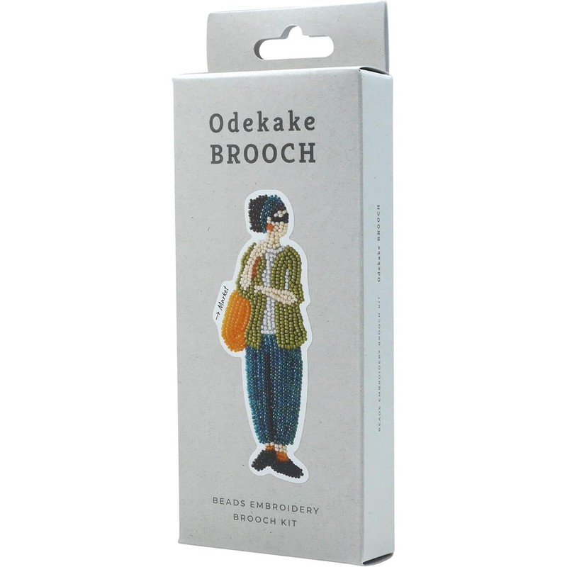 MIYUKI Beads Kit Outing Brooch Kit Market HCA14//3