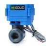 U.S. Solid 1/2 in UPVC Motorized Ball Valve - Plastic