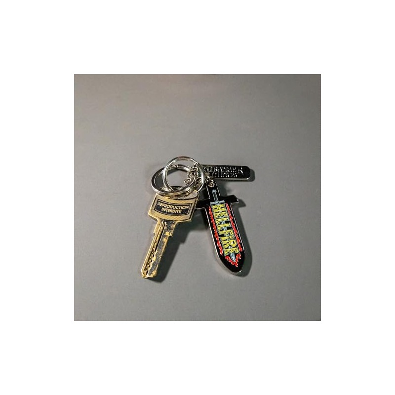 Konix Stranger Things Schlüsselanhänger - 4 x 4 cm -