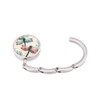 JISEN Portable Handbag Hanger Table Bar Purse Instant Swivel Top