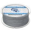 Reaction Tackle Braided Fishing Line Gray 10LB 150yd