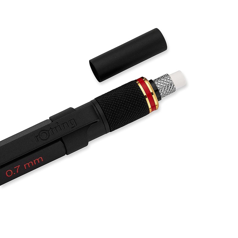 rOtring 800+ Mechanical Pencil and Stylus Hybrid. 0.7MM, Black (1900182)
