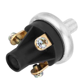 Low Oil Pressure Alarm Switch, 6~24V 309-0641-03 Three-Wire Output 1 / 827 NPT Oil Thread Oil Pressure Switch Reliable Durable for Some Imported Generator Equipment