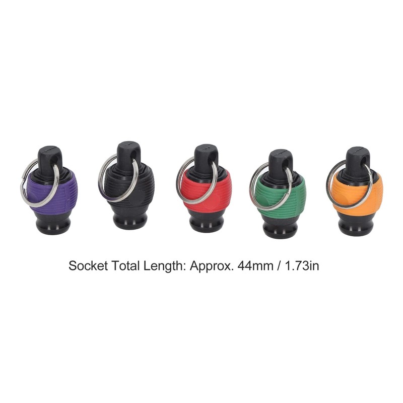 QANYEGN 1/4 Inch Driver Bit Key Chain, Bit Holder Keychain,