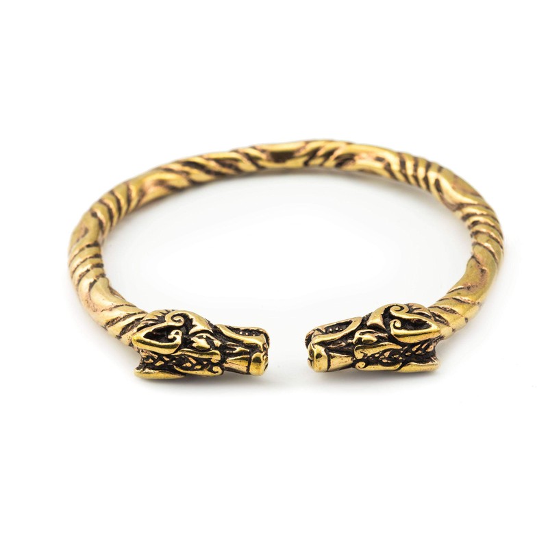 Windalf Vintage Vikings Thora bangle, diameter 5.7 cm, Bohemia dragon