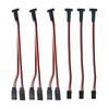 3Pcs RC Models JR Extension Cable, 1-to-2 Y Magnetic Snap-on