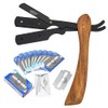 Porta Navaja de Madera para Barbero Aashta (NEGRO)