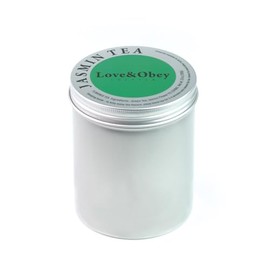 LOEYTEA Jasmine Loose Leaf Tea – 7.0 oz Tin, Floral Green Tea Blend