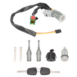 Attisfiera Neiman Anti-Theft Device for C3 Glove Box and Fuel Flap with Key 4162AG 4162AH 9170T5 Start Switch