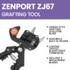 Zenport ZJ67 Omega-Cut Grafting Tool/Pruner for Fruit Trees and Grape