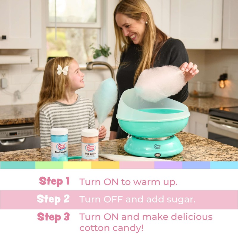 Cotton Candy Express CC1000-S Cotton Candy Machine, with 5-11oz. Jars