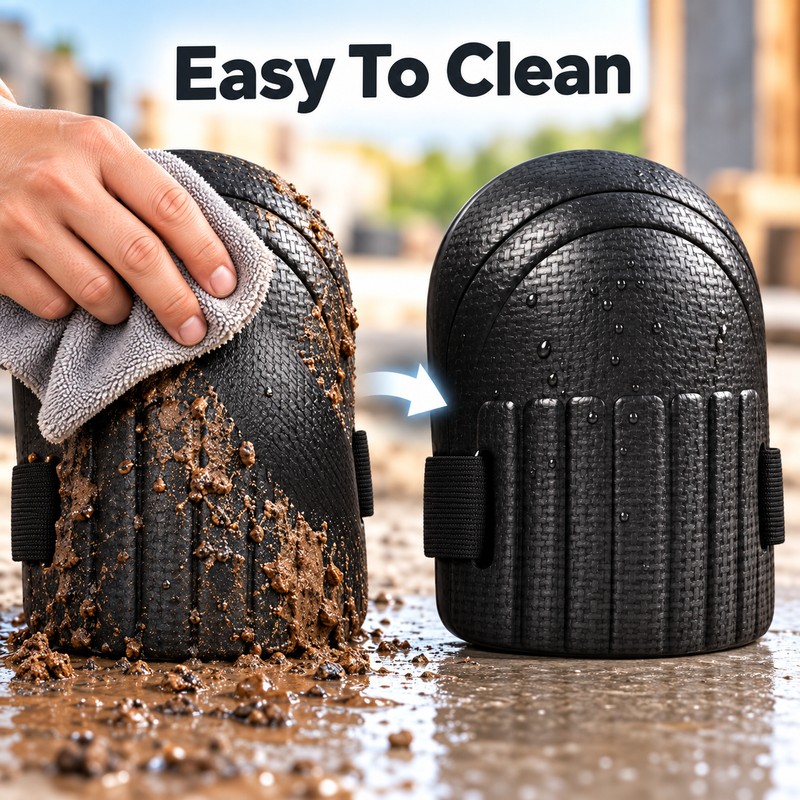 Ergonomic Knee Pads for Work & DIY – Waterproof Protective