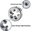 Burkit 9/16"-18 UNF Tap and Die Set Left Hand, 9/16