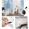 3.5" High Collapsible Shower Threshold Water Dam 98"Shower Water Splash