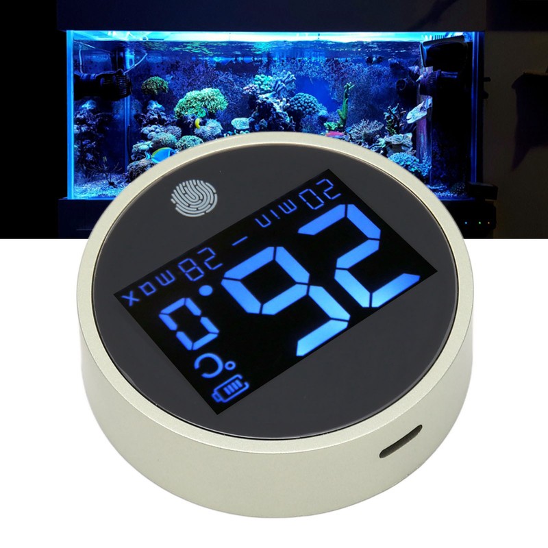 Digital Aquarium Thermometer with Long Probe Cable High Accurate to