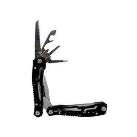 Techni-Pro TNPMTool - Multi-Purpose Tool, 12-in-1 Multi-Tool, Stainless Steel, 1/pkg