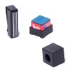 OKKO Magnetic Billiard Cue Plastic Chalk Holder w/Belt Clip +