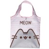 Puckator Foldable Reusable Shopping Bag - Pusheen Cat Design -