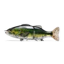 Extra Super Large Swim Bait Slow Sinking Multi Jointed Fishing Lures Bait,8 Segment Giant Fishing Lures,Crankbaits Swimbaits with Treble Hook (Gray)