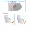 WinZo UF002 Slow Close Elongated Toilet Seat with Non-slip Seat