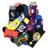 HSELL Funny Men Women Astronaut Pattern Dress Socks Novelty Universe