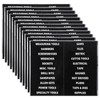 PATIKIL Tool Box Label Sticker, 12 Sheets Machine Organizer Decal