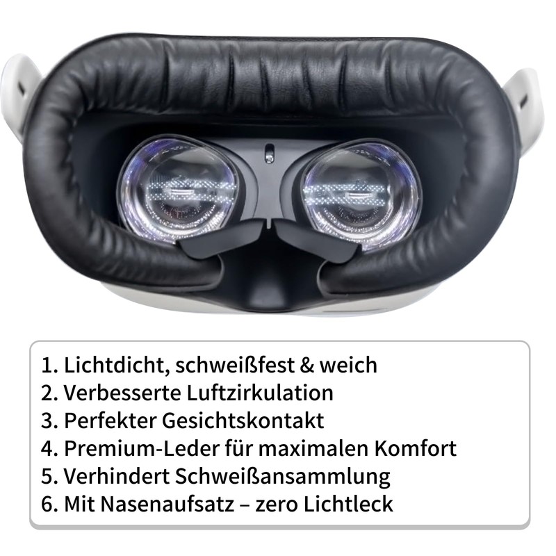HAPPOW Comfort Face Cover for Oculus/Meta Quest 2, Breathable Air